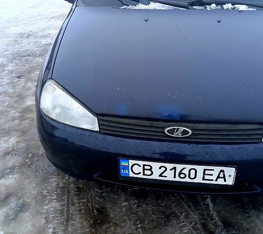 Синий ВАЗ Kalina, объемом двигателя 1.4 л и пробегом 0 тыс. км за 1600 $, фото 1 на Automoto.ua