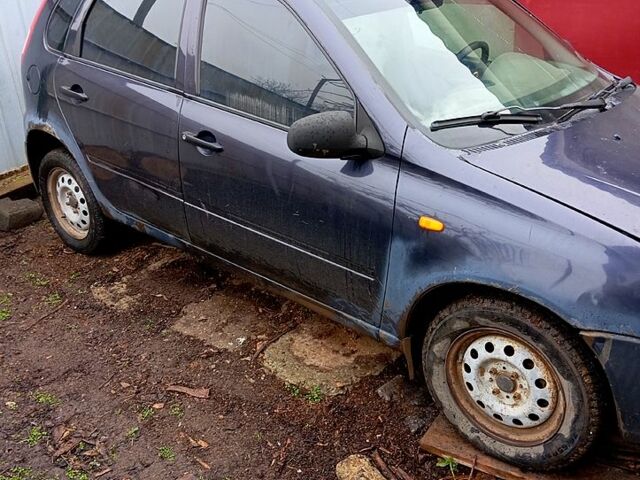 Синий ВАЗ Kalina, объемом двигателя 1.4 л и пробегом 176 тыс. км за 800 $, фото 1 на Automoto.ua