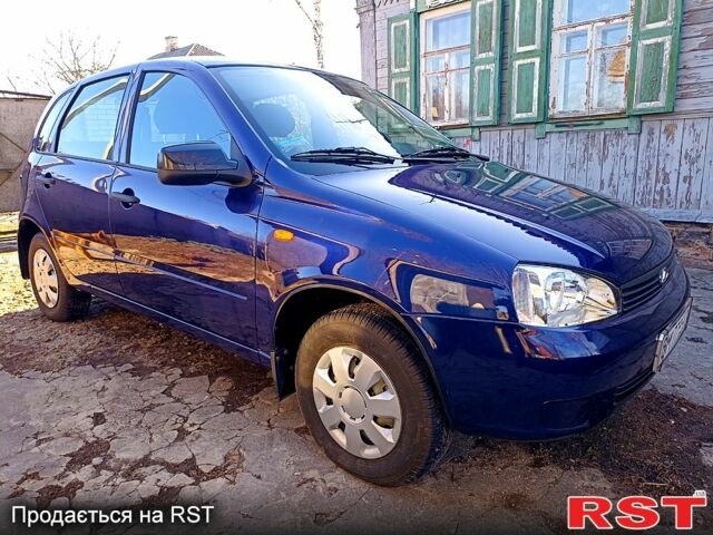 Синий ВАЗ Kalina, объемом двигателя 16 л и пробегом 179 тыс. км за 5750 $, фото 1 на Automoto.ua