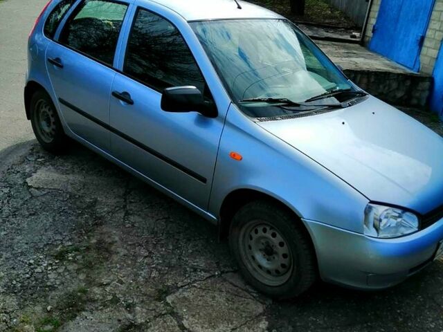 Синій ВАЗ Kalina, об'ємом двигуна 1.4 л та пробігом 49 тис. км за 4100 $, фото 1 на Automoto.ua