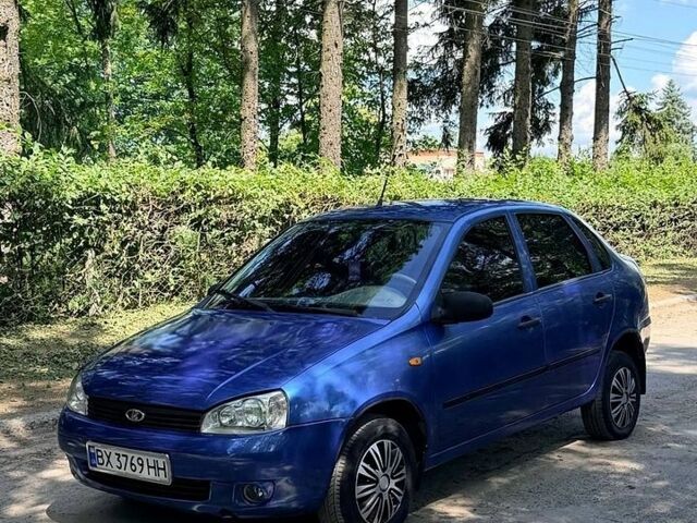 Синий ВАЗ Калина, объемом двигателя 1.6 л и пробегом 173 тыс. км за 1900 $, фото 1 на Automoto.ua