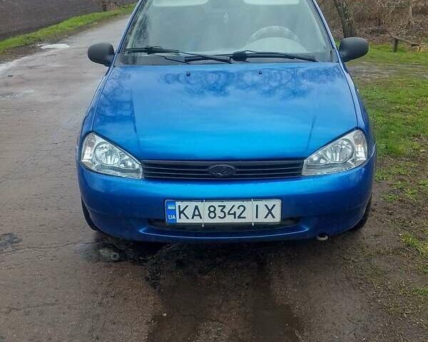 Синий ВАЗ Калина, объемом двигателя 1.6 л и пробегом 201 тыс. км за 1800 $, фото 1 на Automoto.ua