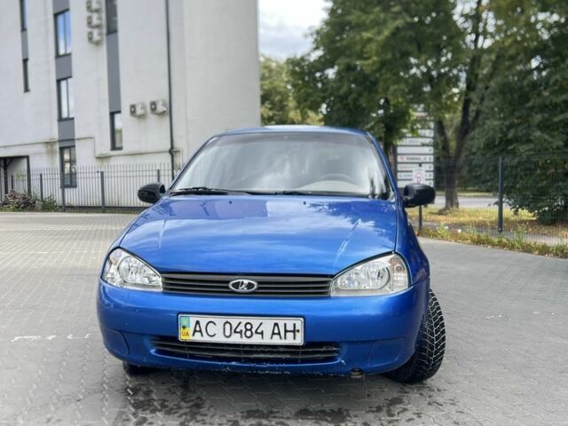 Синій ВАЗ Калина, об'ємом двигуна 1.6 л та пробігом 196 тис. км за 1100 $, фото 1 на Automoto.ua