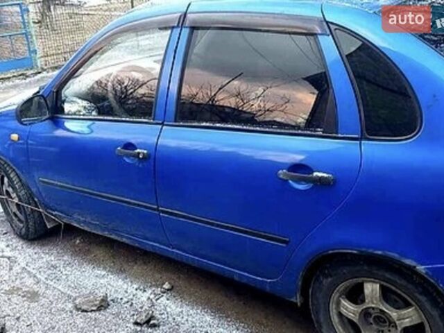 Синий ВАЗ Калина, объемом двигателя 1.6 л и пробегом 220 тыс. км за 2200 $, фото 1 на Automoto.ua