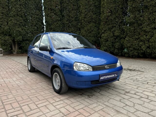 Синий ВАЗ Калина, объемом двигателя 1.6 л и пробегом 90 тыс. км за 3500 $, фото 1 на Automoto.ua