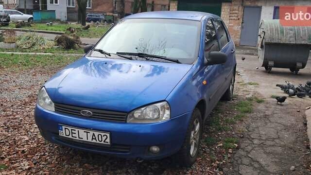 Синий ВАЗ Калина, объемом двигателя 1.6 л и пробегом 253 тыс. км за 1500 $, фото 1 на Automoto.ua