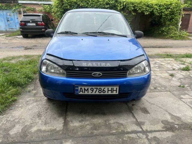 Синий ВАЗ Калина, объемом двигателя 1.6 л и пробегом 140 тыс. км за 1999 $, фото 1 на Automoto.ua