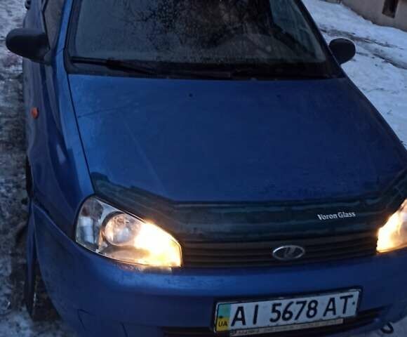 Синій ВАЗ Калина, об'ємом двигуна 1.6 л та пробігом 369 тис. км за 1100 $, фото 1 на Automoto.ua