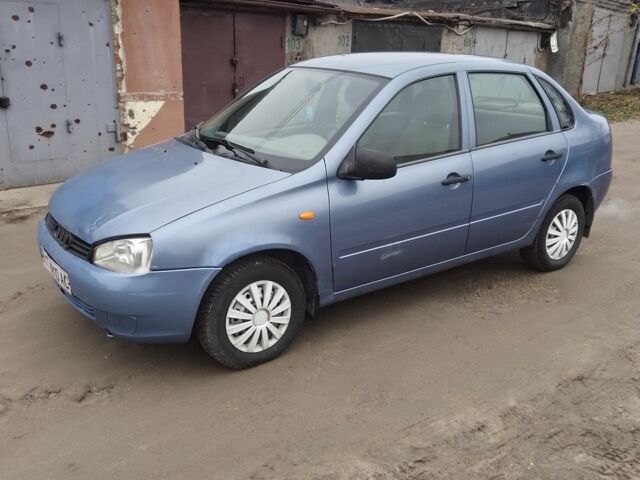 Синий ВАЗ Калина, объемом двигателя 1.6 л и пробегом 172 тыс. км за 1001 $, фото 1 на Automoto.ua