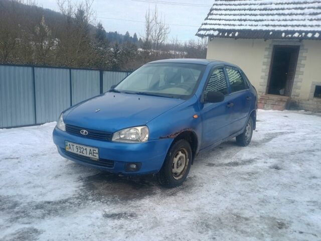 Синий ВАЗ Калина, объемом двигателя 1.6 л и пробегом 180 тыс. км за 850 $, фото 1 на Automoto.ua