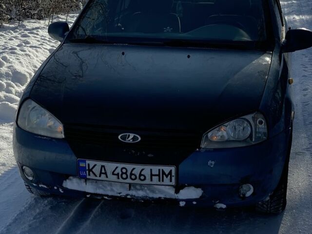 Синій ВАЗ Калина, об'ємом двигуна 1.6 л та пробігом 140 тис. км за 1900 $, фото 1 на Automoto.ua