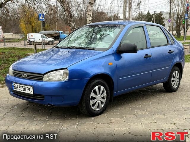 Синий ВАЗ Kalina, объемом двигателя 1.6 л и пробегом 186 тыс. км за 2300 $, фото 1 на Automoto.ua