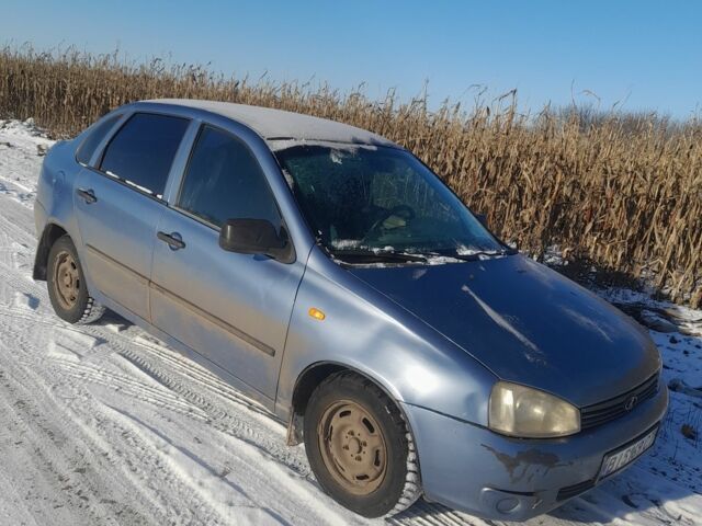 Синій ВАЗ Калина, об'ємом двигуна 1.6 л та пробігом 200 тис. км за 1383 $, фото 1 на Automoto.ua