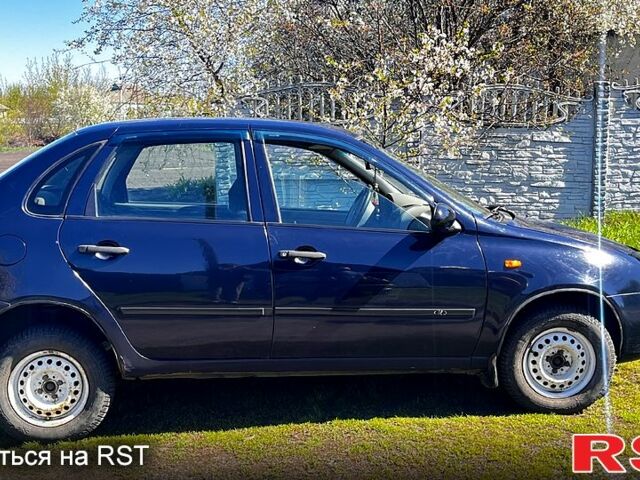 Синій ВАЗ Kalina, об'ємом двигуна 1.6 л та пробігом 220 тис. км за 1300 $, фото 1 на Automoto.ua