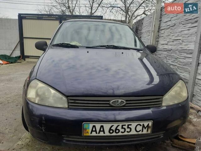 Синий ВАЗ Калина, объемом двигателя 1.6 л и пробегом 167 тыс. км за 1450 $, фото 1 на Automoto.ua