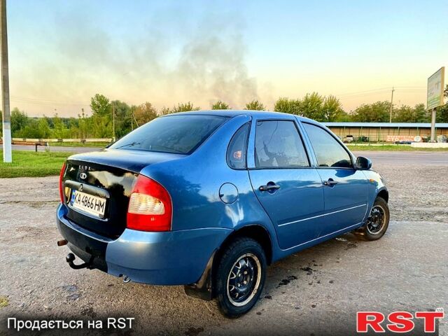 Синий ВАЗ Kalina, объемом двигателя 1.6 л и пробегом 170 тыс. км за 1650 $, фото 1 на Automoto.ua