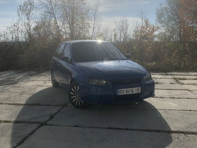 Синий ВАЗ Калина, объемом двигателя 1.6 л и пробегом 205 тыс. км за 1750 $, фото 1 на Automoto.ua