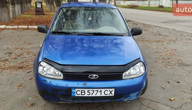 Синий ВАЗ Калина, объемом двигателя 1.6 л и пробегом 209 тыс. км за 1400 $, фото 1 на Automoto.ua