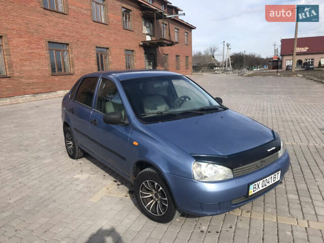 Синий ВАЗ Калина, объемом двигателя 1.6 л и пробегом 138 тыс. км за 1300 $, фото 1 на Automoto.ua