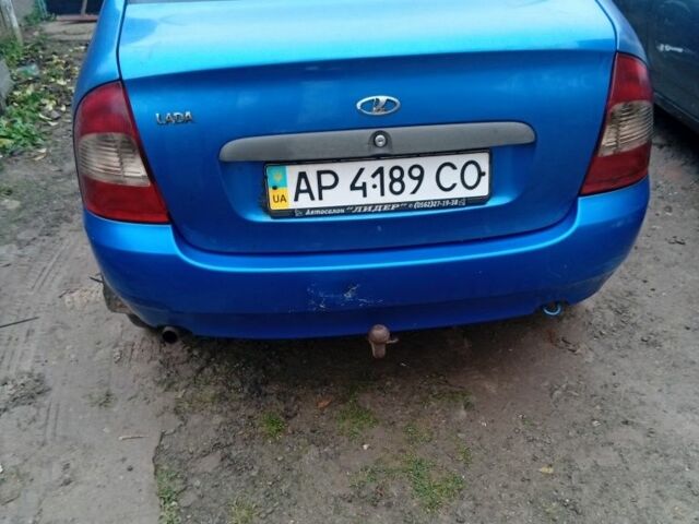 Синий ВАЗ Калина, объемом двигателя 1.6 л и пробегом 120 тыс. км за 1200 $, фото 1 на Automoto.ua