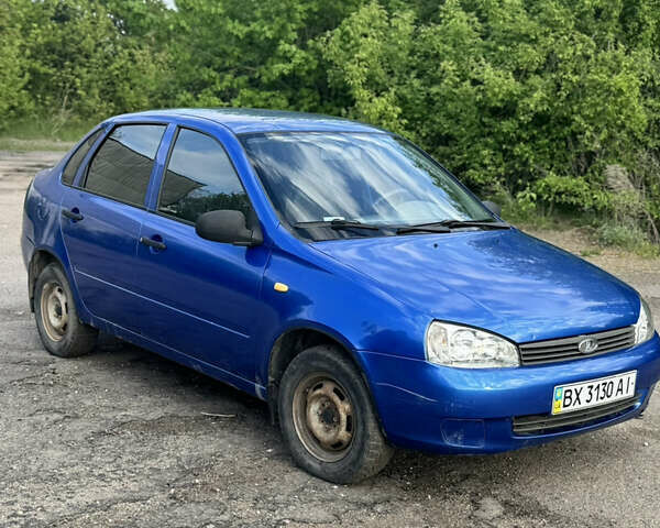 Синій ВАЗ Калина, об'ємом двигуна 1.6 л та пробігом 118 тис. км за 1800 $, фото 1 на Automoto.ua