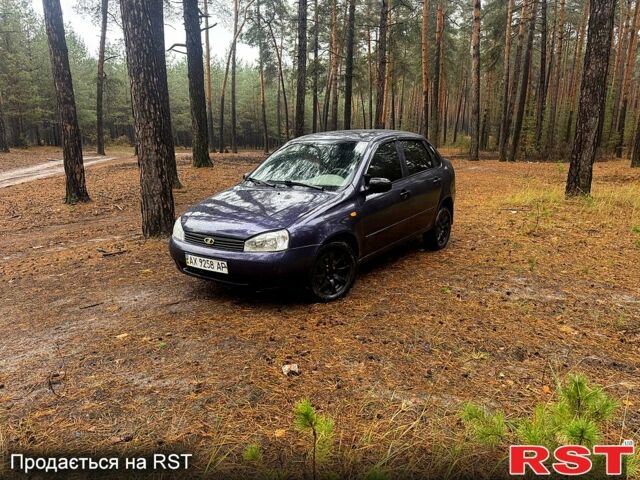 Синий ВАЗ Kalina, объемом двигателя 1.6 л и пробегом 77 тыс. км за 1800 $, фото 1 на Automoto.ua