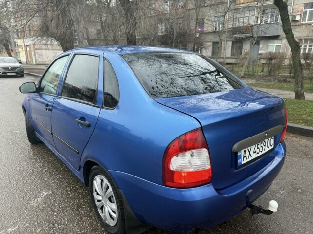 Синий ВАЗ Калина, объемом двигателя 1.6 л и пробегом 135 тыс. км за 1199 $, фото 1 на Automoto.ua