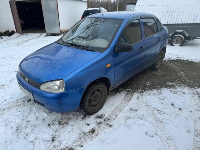 Синий ВАЗ Калина, объемом двигателя 1.6 л и пробегом 185 тыс. км за 1500 $, фото 1 на Automoto.ua