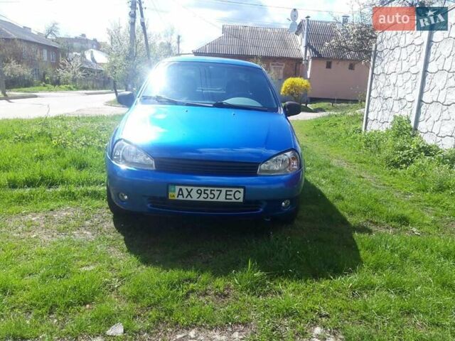 Синий ВАЗ Калина, объемом двигателя 1.6 л и пробегом 122 тыс. км за 2700 $, фото 1 на Automoto.ua