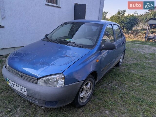 Синій ВАЗ Калина, об'ємом двигуна 1.6 л та пробігом 400 тис. км за 600 $, фото 1 на Automoto.ua