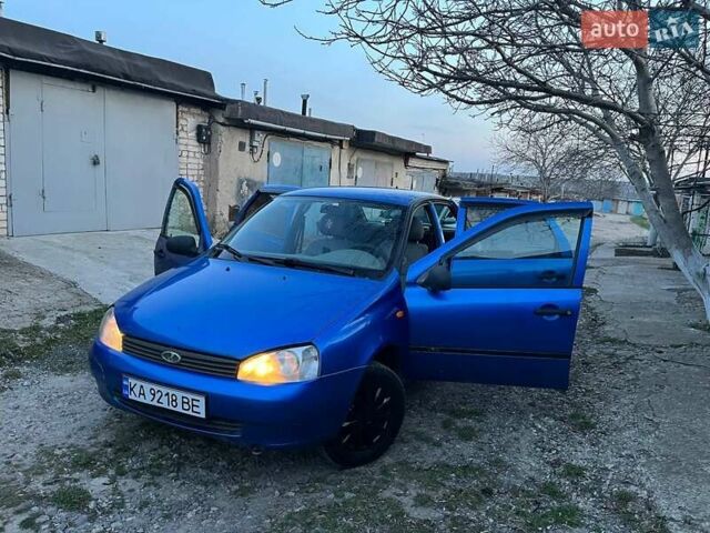 Синий ВАЗ Калина, объемом двигателя 1.6 л и пробегом 320 тыс. км за 2400 $, фото 1 на Automoto.ua