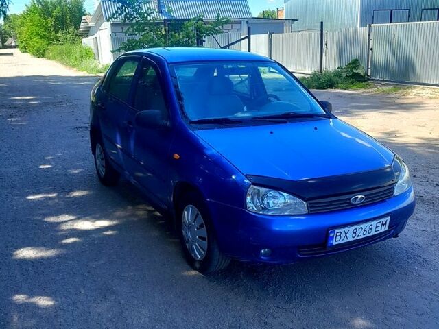 Синий ВАЗ Kalina, объемом двигателя 1.6 л и пробегом 273 тыс. км за 1200 $, фото 1 на Automoto.ua