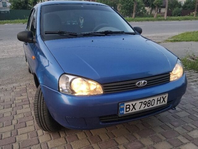 Синий ВАЗ Калина, объемом двигателя 1.6 л и пробегом 113 тыс. км за 2400 $, фото 1 на Automoto.ua