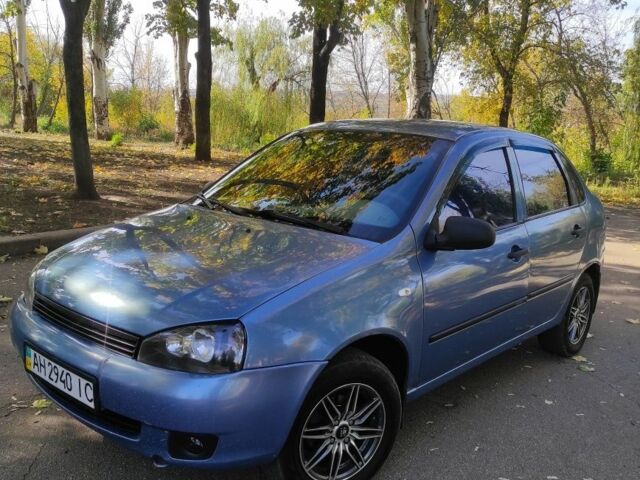 Синий ВАЗ Калина, объемом двигателя 1.6 л и пробегом 240 тыс. км за 2000 $, фото 1 на Automoto.ua