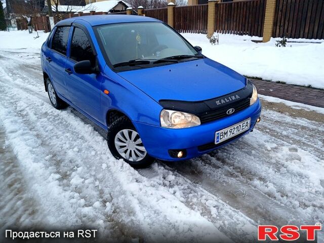 Синий ВАЗ Kalina, объемом двигателя 1.6 л и пробегом 217 тыс. км за 2550 $, фото 1 на Automoto.ua