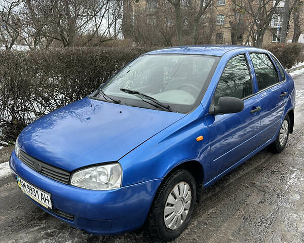 Синій ВАЗ Калина, об'ємом двигуна 1.6 л та пробігом 194 тис. км за 2000 $, фото 1 на Automoto.ua