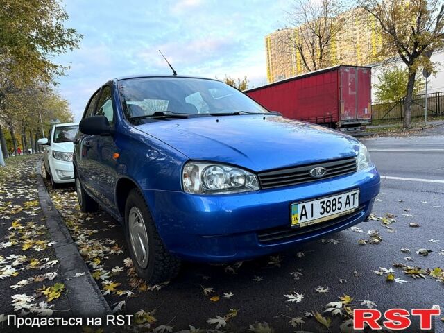 Синій ВАЗ Kalina, об'ємом двигуна 1.5 л та пробігом 60 тис. км за 2400 $, фото 1 на Automoto.ua