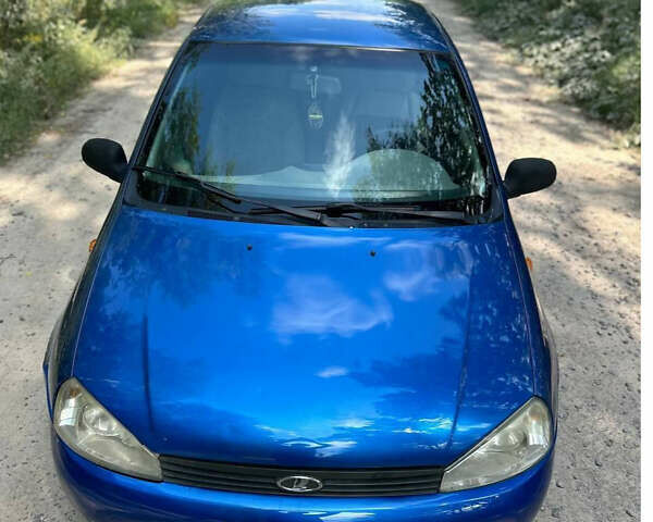 Синій ВАЗ Калина, об'ємом двигуна 1.6 л та пробігом 45 тис. км за 4000 $, фото 1 на Automoto.ua