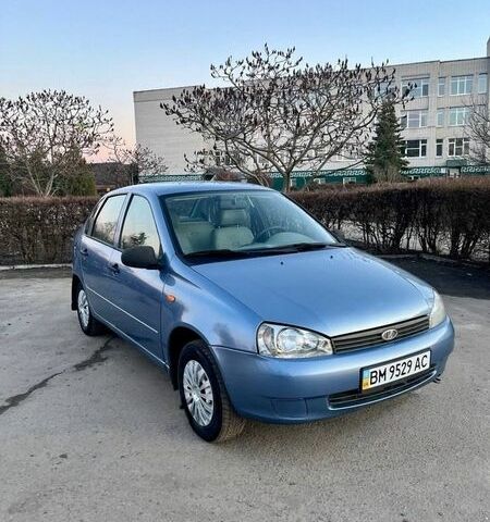 Синий ВАЗ Калина, объемом двигателя 1.6 л и пробегом 170 тыс. км за 2200 $, фото 1 на Automoto.ua