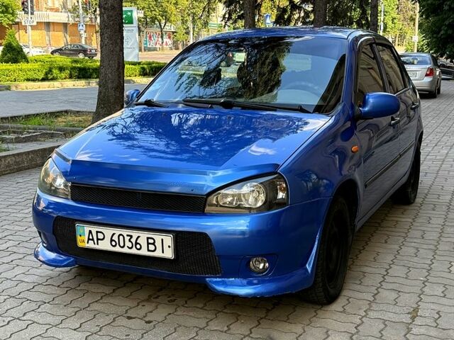 Синий ВАЗ Kalina, объемом двигателя 1.6 л и пробегом 240 тыс. км за 1450 $, фото 1 на Automoto.ua