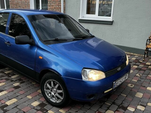 Синий ВАЗ Калина, объемом двигателя 1.6 л и пробегом 258 тыс. км за 1300 $, фото 1 на Automoto.ua