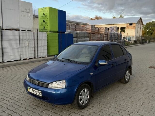 Синий ВАЗ Калина, объемом двигателя 1.6 л и пробегом 105 тыс. км за 2100 $, фото 1 на Automoto.ua