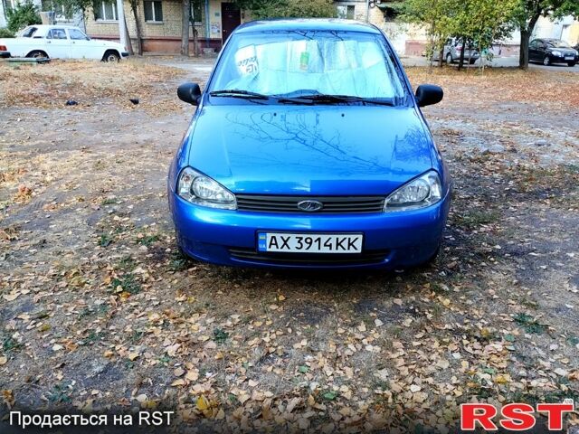 Синий ВАЗ Kalina, объемом двигателя 1.6 л и пробегом 165 тыс. км за 2500 $, фото 1 на Automoto.ua