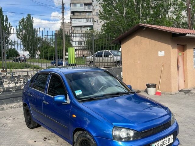 Синий ВАЗ Калина, объемом двигателя 1.6 л и пробегом 200 тыс. км за 1500 $, фото 1 на Automoto.ua