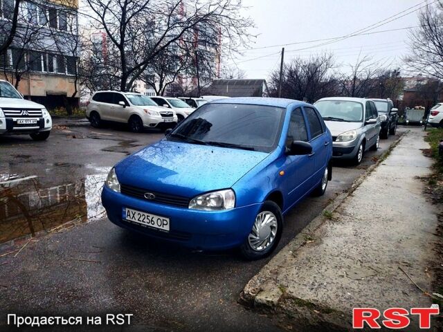 Синий ВАЗ Kalina, объемом двигателя 1.6 л и пробегом 200 тыс. км за 1750 $, фото 1 на Automoto.ua