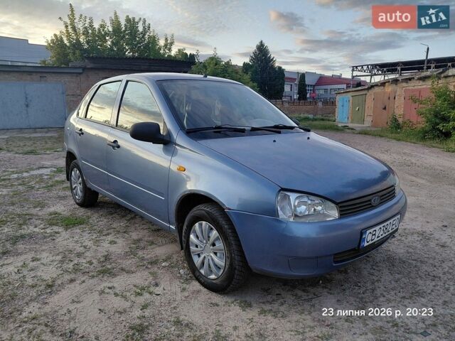 Синий ВАЗ Калина, объемом двигателя 1.6 л и пробегом 148 тыс. км за 1650 $, фото 1 на Automoto.ua