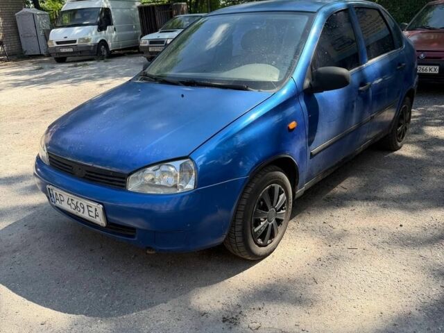 Синій ВАЗ Калина, об'ємом двигуна 1.6 л та пробігом 250 тис. км за 1386 $, фото 1 на Automoto.ua
