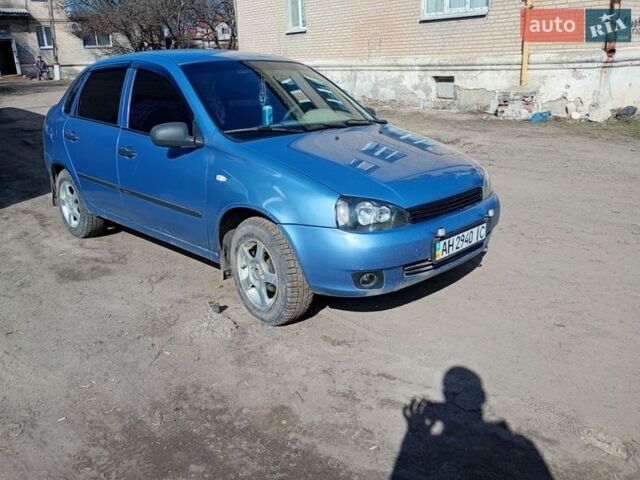 Синій ВАЗ Калина, об'ємом двигуна 1.6 л та пробігом 240 тис. км за 2200 $, фото 1 на Automoto.ua
