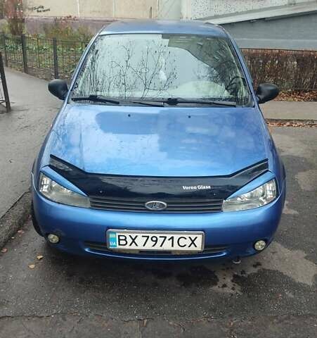 Синий ВАЗ Калина, объемом двигателя 1.6 л и пробегом 160 тыс. км за 1900 $, фото 1 на Automoto.ua