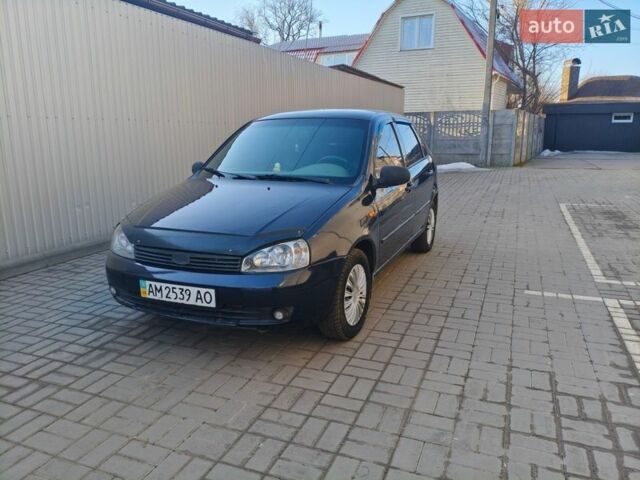 Синий ВАЗ Калина, объемом двигателя 1.6 л и пробегом 268 тыс. км за 2000 $, фото 1 на Automoto.ua